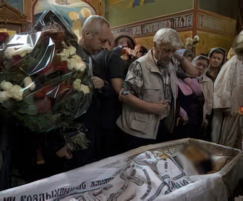 Image of Orthodox funeral veil