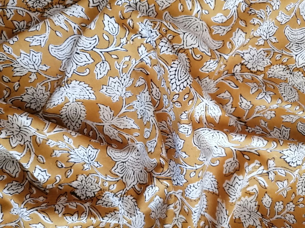 Image of Namasté fabric sable 