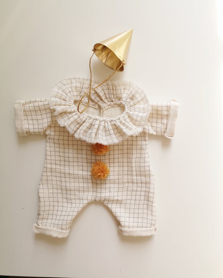 Tenue Pierrot carreaux Image 2