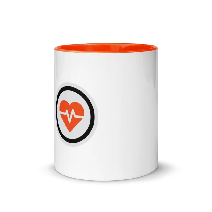 Image of FJ logo Mug with Color Inside