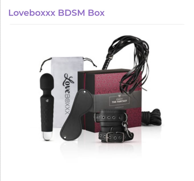 Image of Loveboxxx BDSM Box