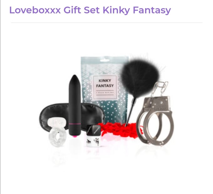 Image of Loveboxxx Gift Set Kinky Fantasy