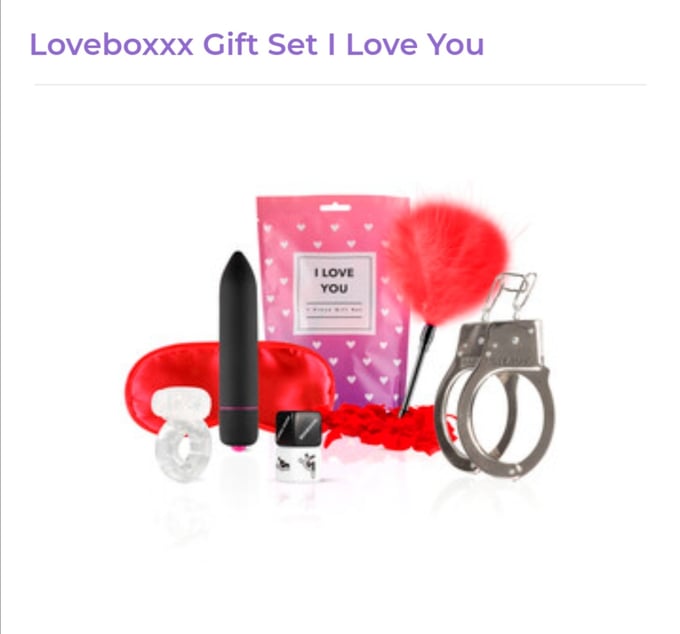 Image of Loveboxxx Gift Set I Love You