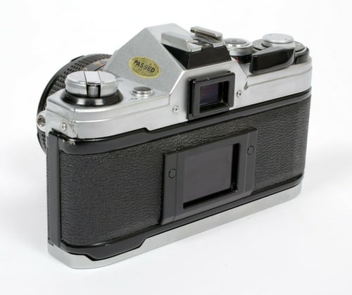 Image of CANON AE-1 35mm SLR Film Camera with FD 50mm F1.8 Lens