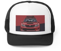 Subaru WRX STI trucker hat.