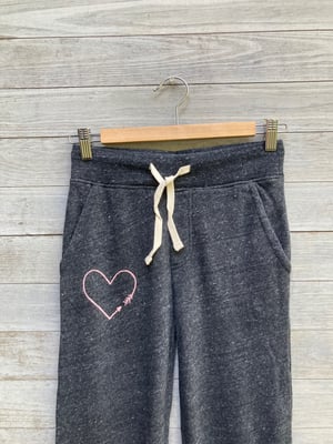 Image of Heart Joggers, Kids Sizes 8-14