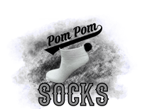 Image 2 of Pom Pom bootie footsie socks