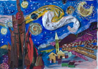 Image 1 of Collage of The Starry Night