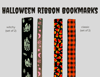 Halloween Ribbon Bookmarks