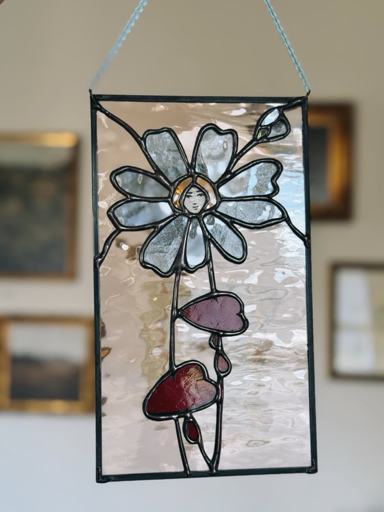 soft pink bleeding heart blooms