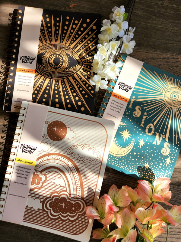 Image of Wire Bound Journals from Rainbow Vision