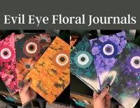 Image 1 of Evil Eye Floral Journals