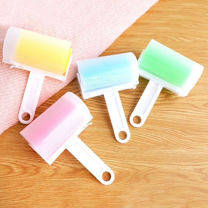 Image of Reusable Lint Remover Clothes Dust Wiper Cat Dog Comb Shaving Hair Pet Hair Remover Brush Washable S