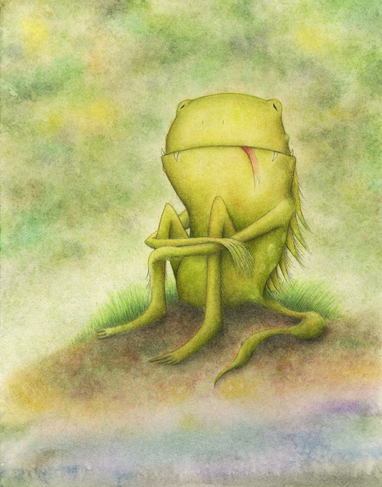Image of Limited Edition Gitrog Print