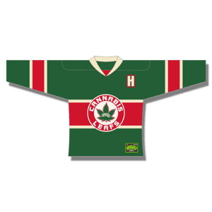 Image of THRASHED CANNABIS LEAFS JERSEY PRE-SALE (BLANK)