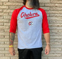 Image 1 of CHOLERA - CLEVOMOSH BASEBALL TEE