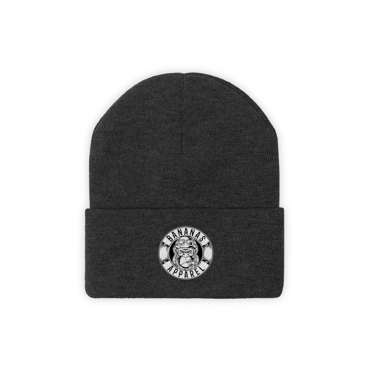 Embroidered Beanie Choose Your Color Black, Navy & Grey | Bananas