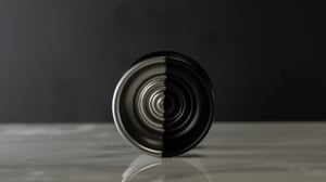 Image of The Saboteur Yo-Yo [PLAYER GRADE] - Fade - Black/White