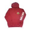 TAKE A HIKE BURGUNDY HOODIE