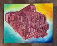 Image 2 of The Floating Temple of Ohm Original