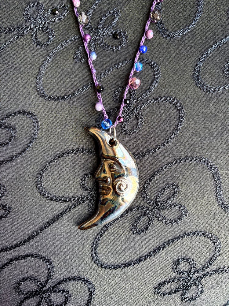 Image of Moon Necklace #1 