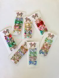 Image 3 of Lot de 4 barrettes en liberty - Mini prix