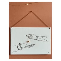 Image 1 of Carte bijou à suspendre