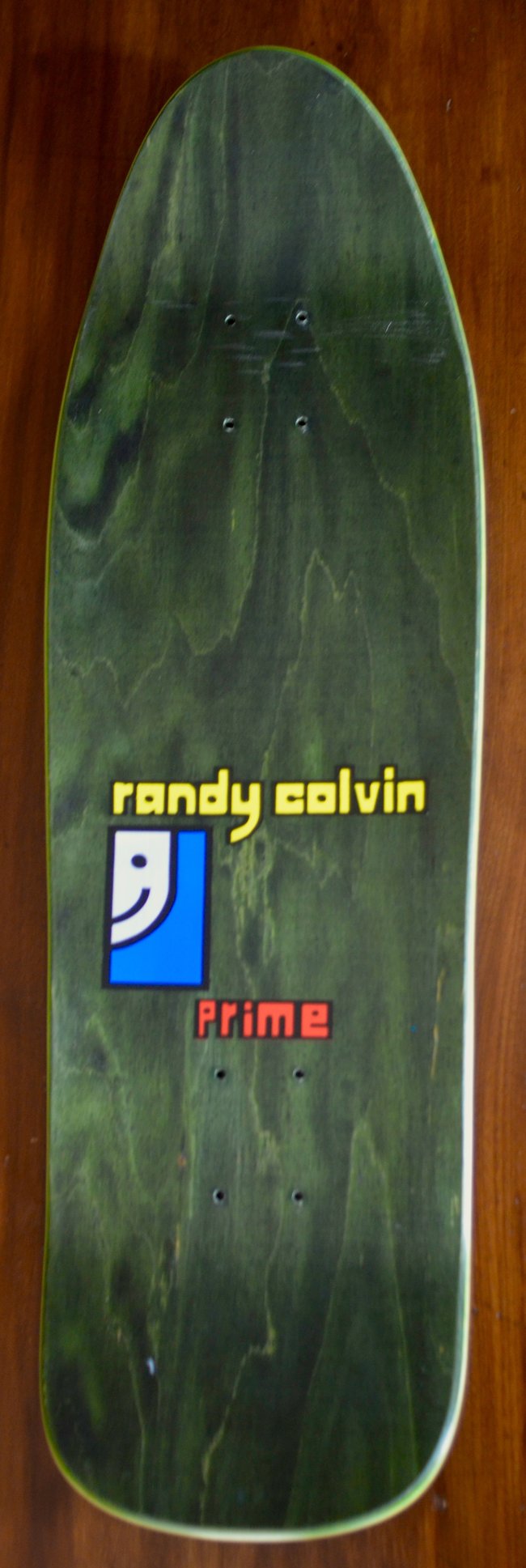 WORLD INDUSTRIES RANDY COLVIN GOODWILL SKATEBOARD DECK SIGNED
