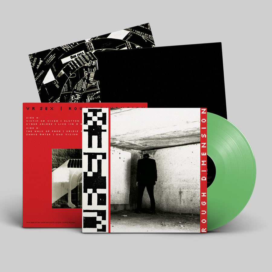 Image of <h4>VR SEX</h4><h5>Rough Dimension LP</h5><h6>Green Vinyl</h6>