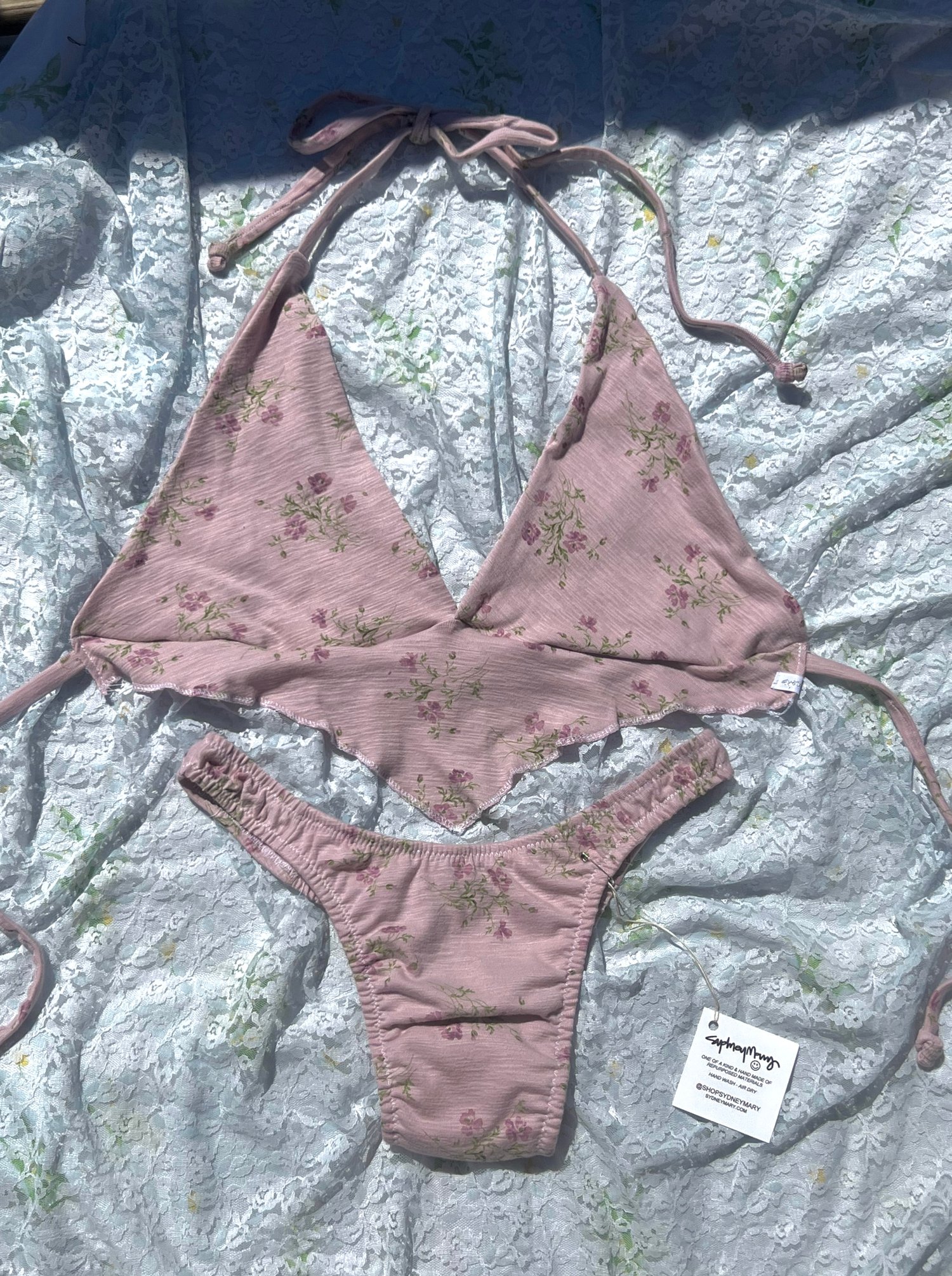 Image of Rosemary Bikini Set - L Top / M Bottom 