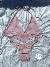 Image 2 of Rosemary Bikini Set - L Top / M Bottom 
