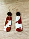 Image of Faux Cowhide Dangles by Isla Rae