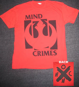 Image of BlackRebelFlag T-Shirt (RED)