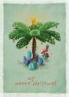 'Kiwi Xmas' Greeting Card