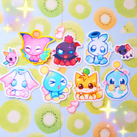 Image 2 of chao garden stickers☆
