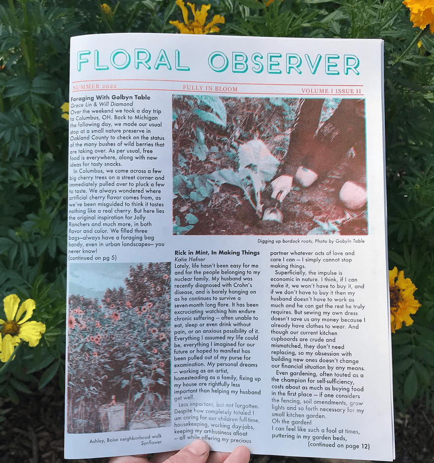 FLORAL OBSERVER Issue 2: Summer 2022 