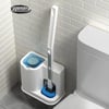 Disposable bathroom toilet brush cleaner