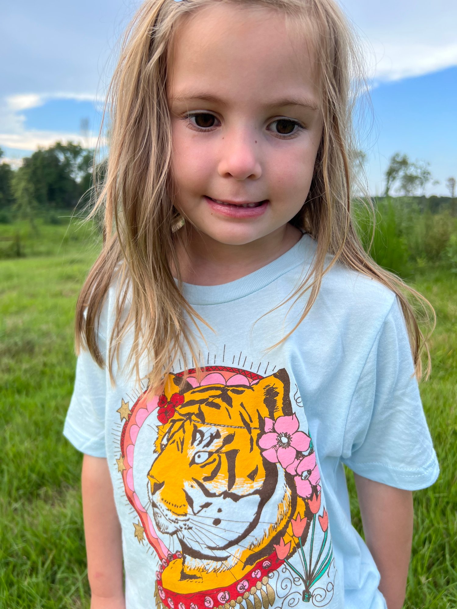 Image of Youth Tiger Nouveau Short Sleeve Tee