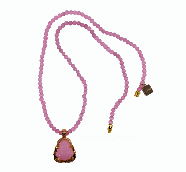 Image of BUDDHA BEADED NECKLACE 
