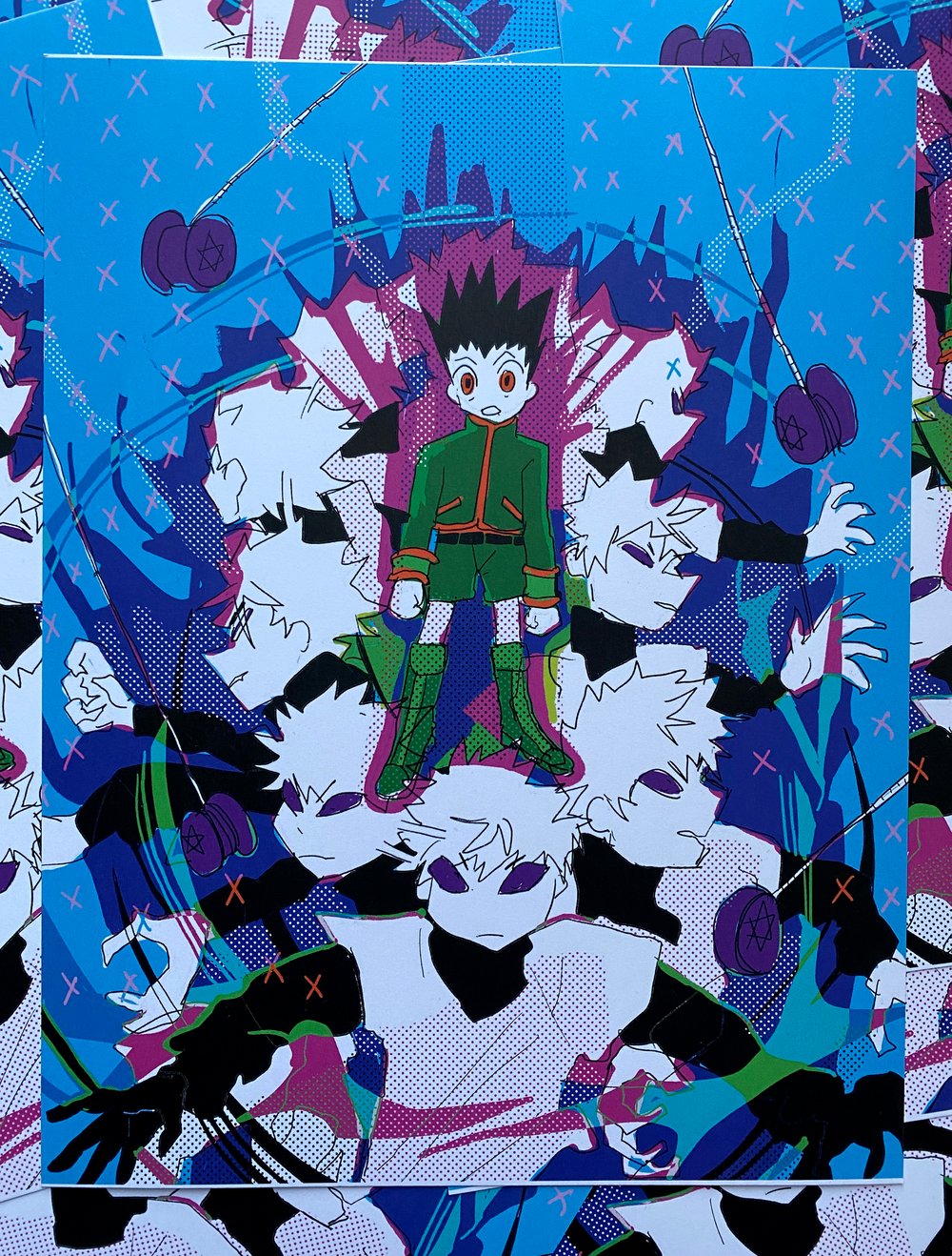 Image of Killua and Gon Print