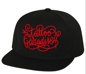 Image of Embroidered Script Snapback Cap