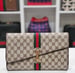 Image of Vtg. Gucci "RARE" Brown Monogram Equestrian Clutch