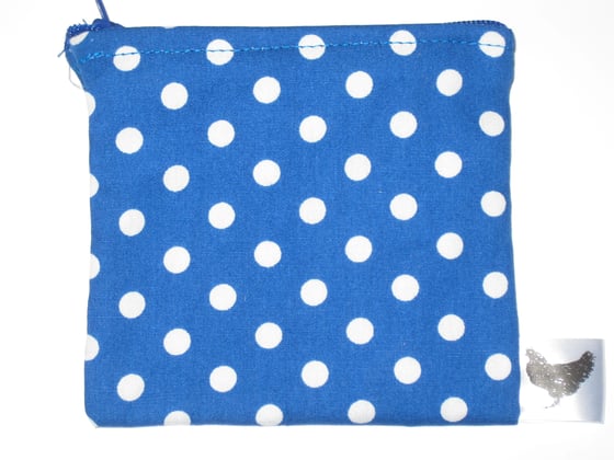 Image of Polka dots on blue - small (5G ready!)