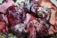 Image 1 of Purple/ Galaxy / Silk Scrunchie