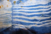 Image 4 of Indigo / Shibori / Silk scarf