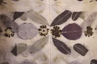 Image 4 of Eco printed / Double sided / Silk pillowcase