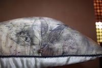 Image 5 of Hand embroidered / Eco printed / Silk pillowcase