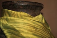 Image 3 of Shibori / Green / Indigo / Silk scarf