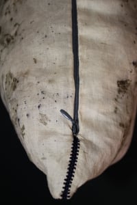 Image 3 of Botanically printed / Hand embroidered / Linen pillowcase