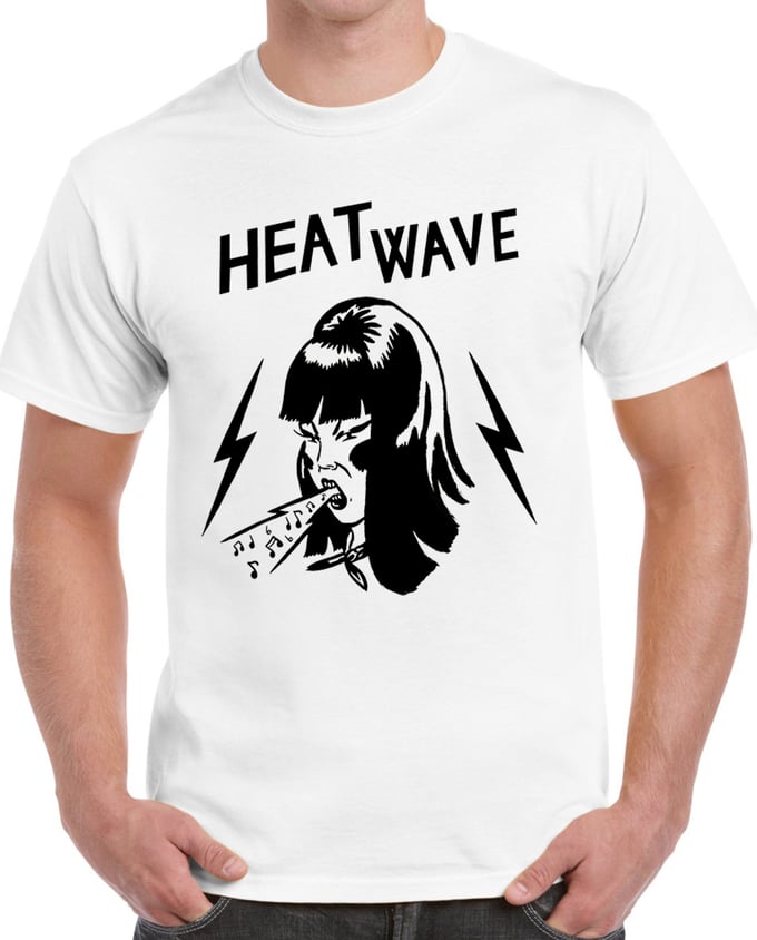 Image of Heatwave Screaming girl T-shirt (white)